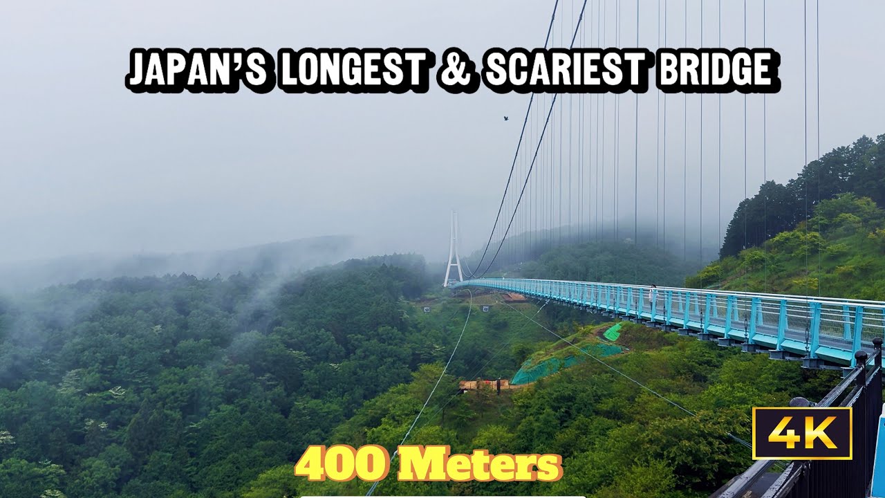 Mishima Skywalk - A Bridge Above the Clouds and the Longest in Japan