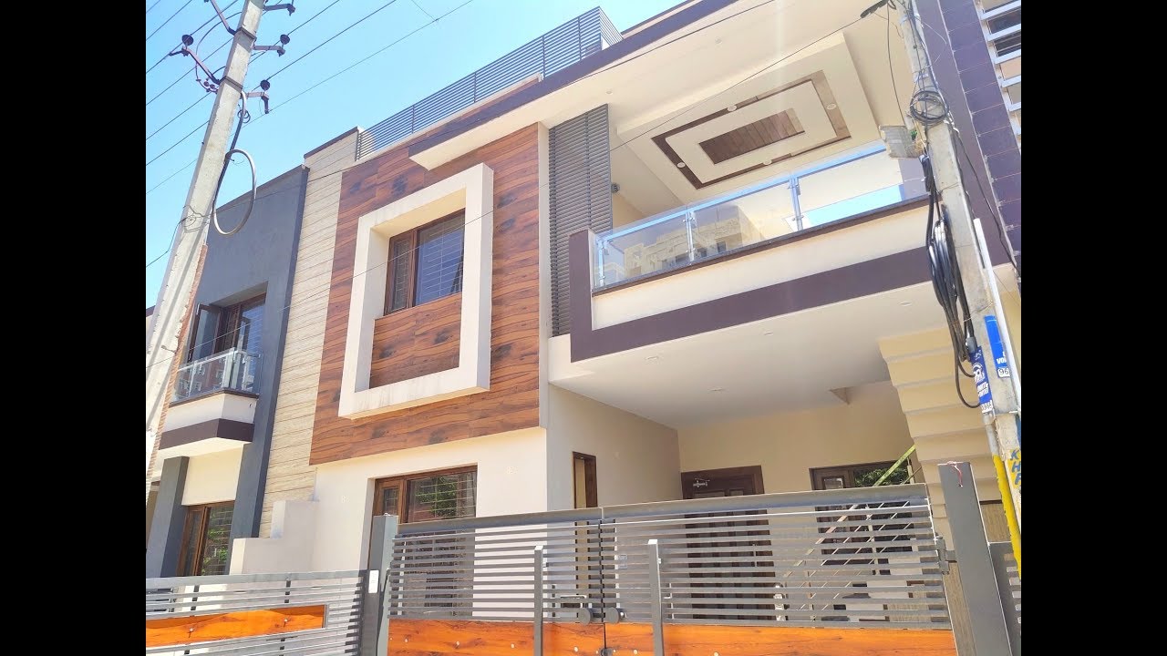 150 sq yard 4 bedroom brand new independent house with latest interior, modular designs