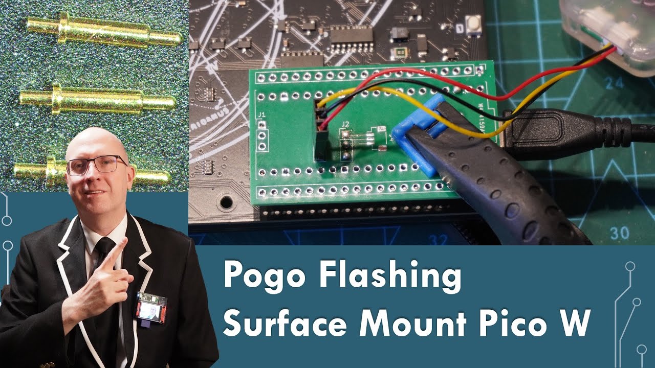 Unlock the Power: Flashing a Pico W with Pogo Pins Made Easy!