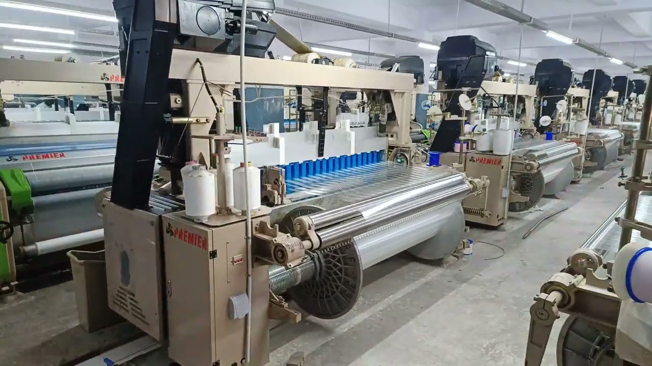 HEAVY FABRIC PRODUCTION IN PREMIER WATER JET LOOM