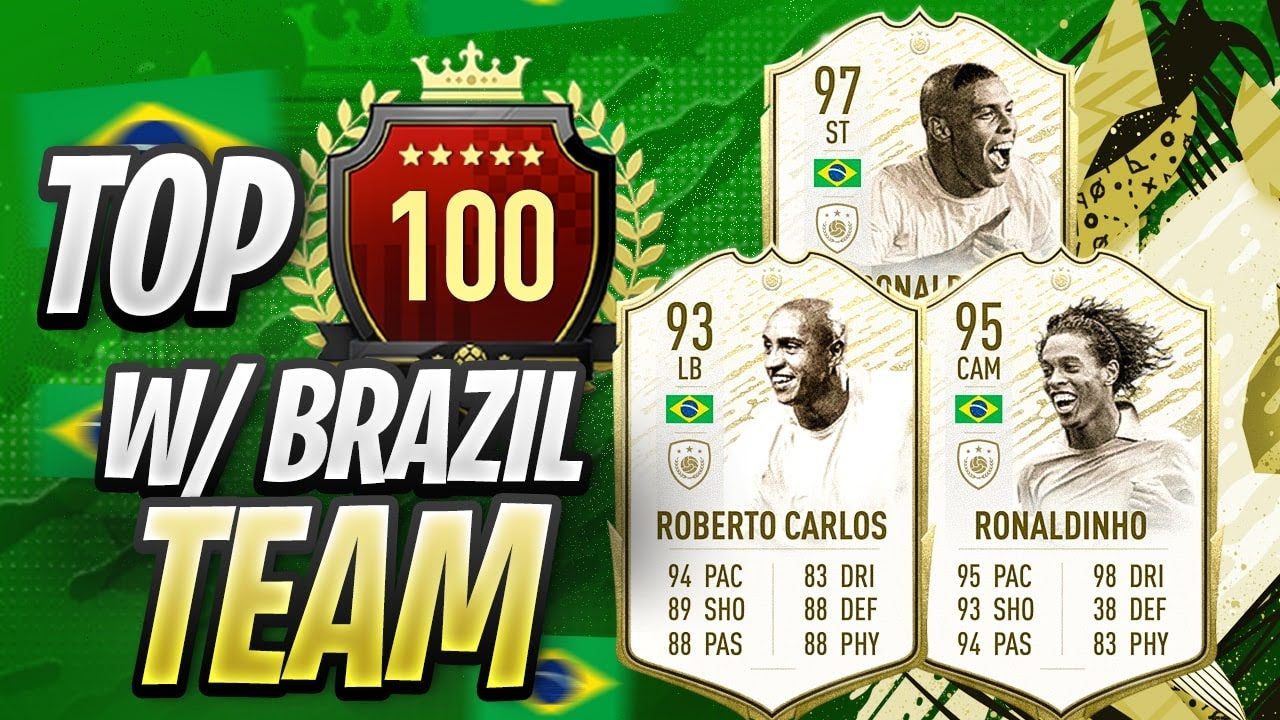 TOP 100 ON FUT CHAMPIONS W/BRAZIL TEAM!!! FIFA 20 ULTIMATE TEAM! 30-0??