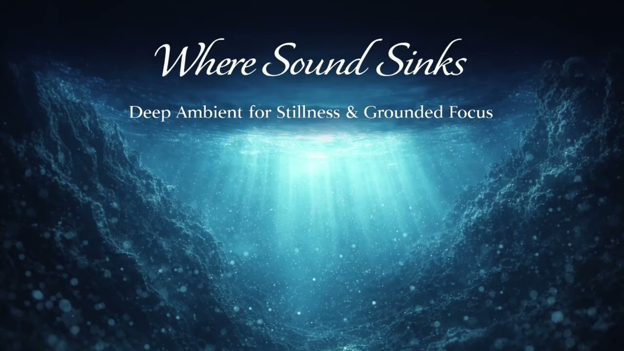 Where Sound Sinks | Deep Ambient for Stillness & Grounded Focus
