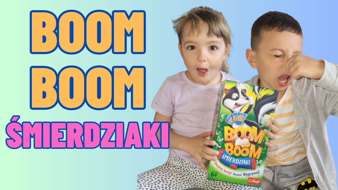 Boom Boom Śmierdziaki Unboxing i Recenzja - Gry Planszowe dla Rodziny