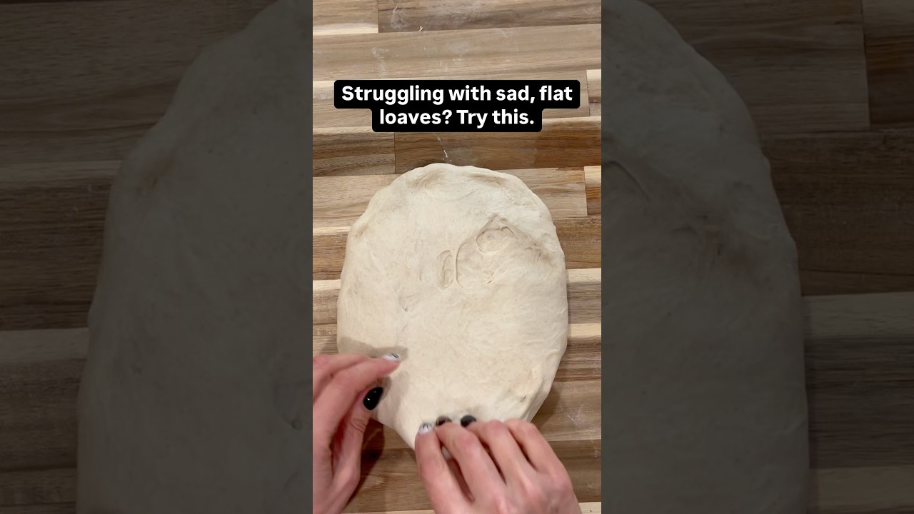 Get tall, proud sourdough loaves! This shaping method builds major surface tension.