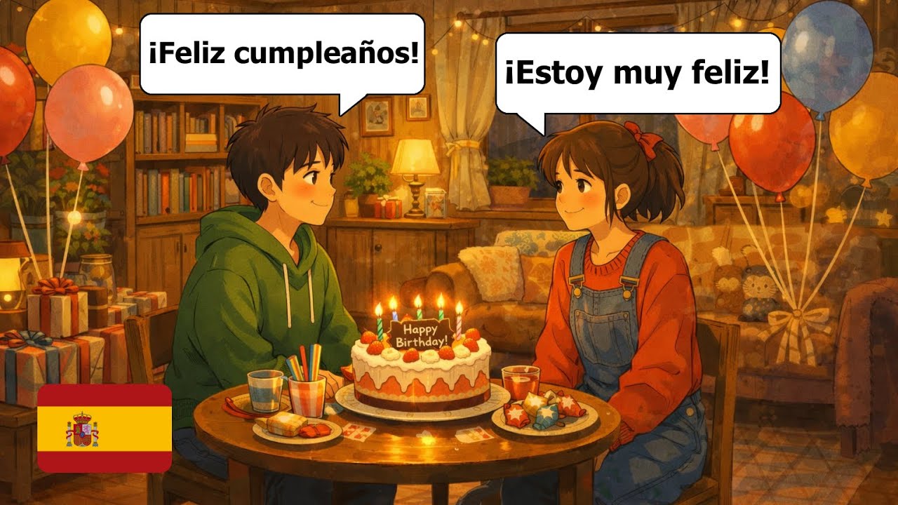 Learn Spanish for Beginners Through Basic Conversations (A1-A2)