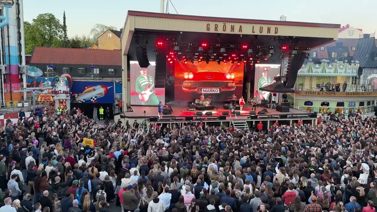 Markoolio -  Rocka på - Live - Gröna Lund - Stockholm 2025