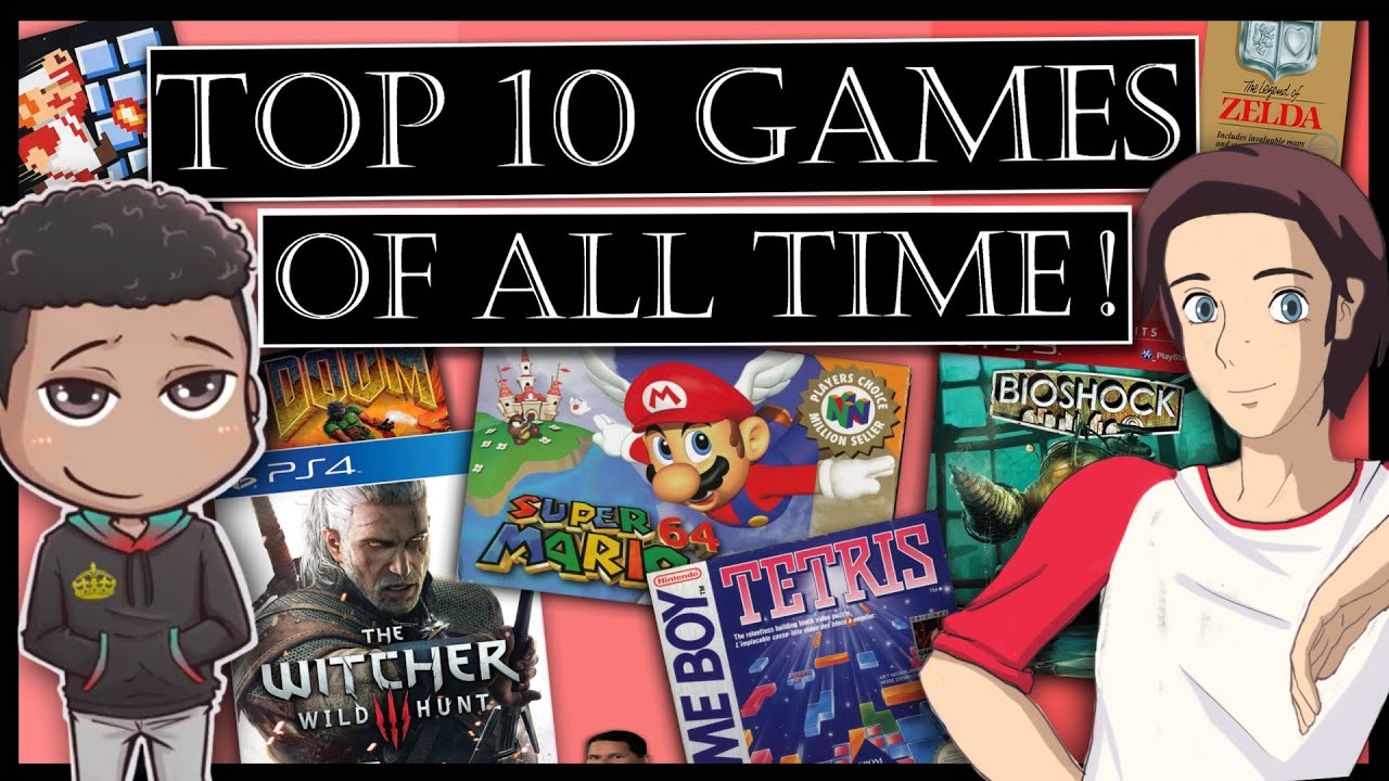 Top 10 OBJECTIVE Video Games OF ALL TIME! - (feat. ZiahTV)