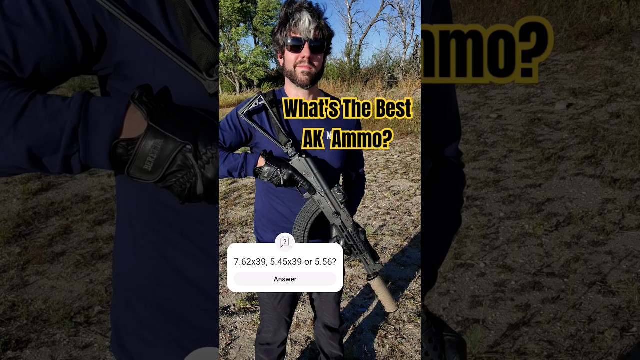 Best Ammo for AK's?? 🟥⭐️ 7.62x39? 5.45x39? 5.56x45🤢? #shorts #ak47shorts #ak47 #draco