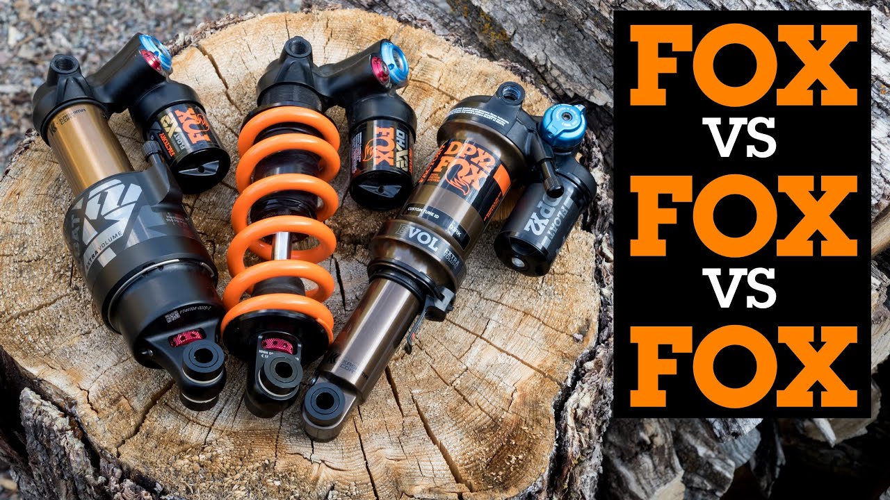 Сравнение трёх амортизаторов FOX Mountain Bike: DPX2, Float X2 и DHX2 Coil