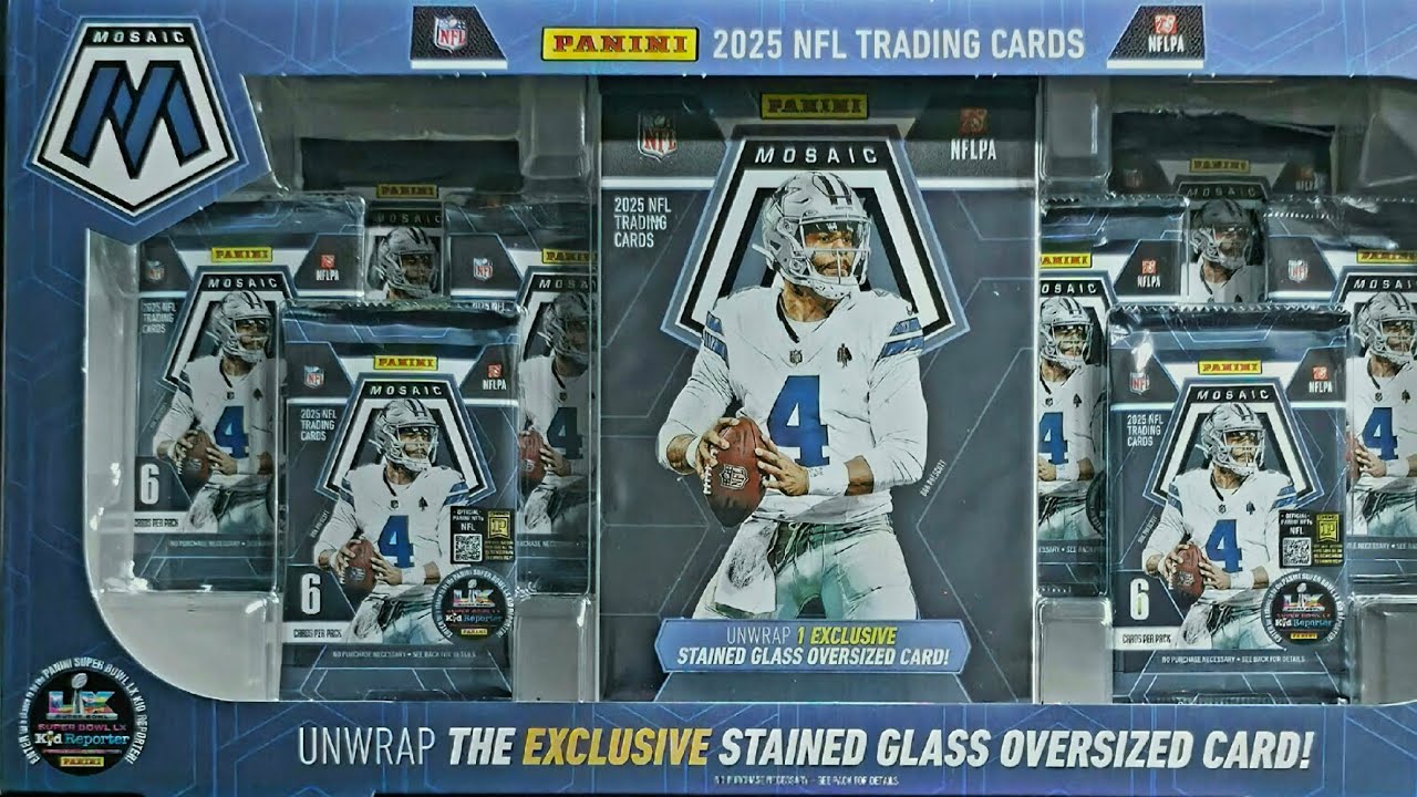 2025 Panini Mosaic Football (Costco) Bundle 