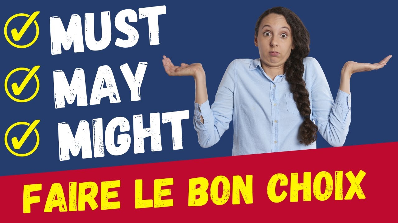 Comment Utiliser Must , May et Might en Anglais (Modal Verbs)