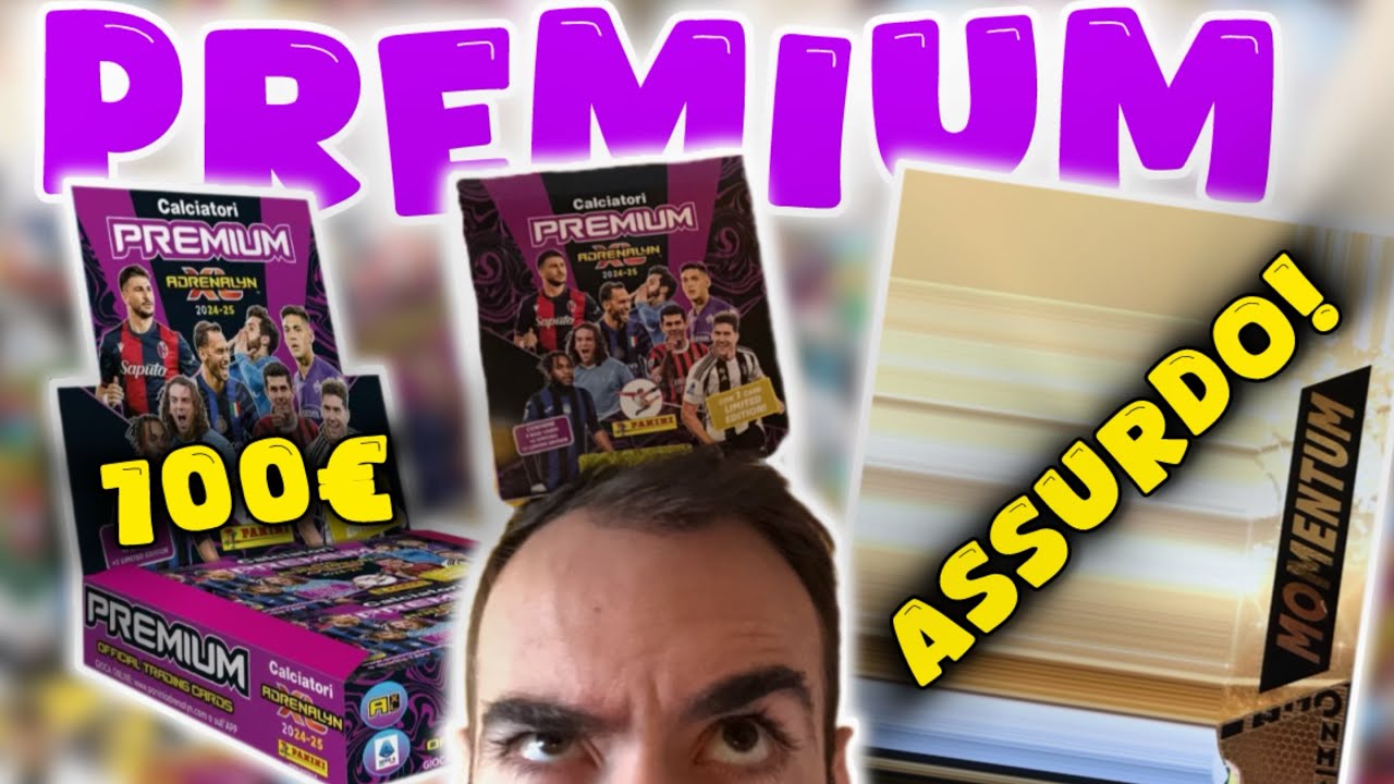 HO TROVATO DI TUTTO NEL BOX PREMIUM ADRENALYN XL 2024-25 DA 100€ 😱 @Panini Italia