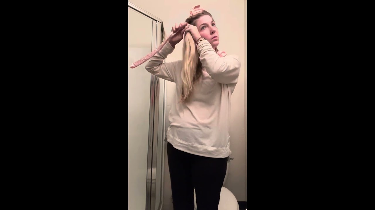 Lily England heatless curls 🫶🏼
