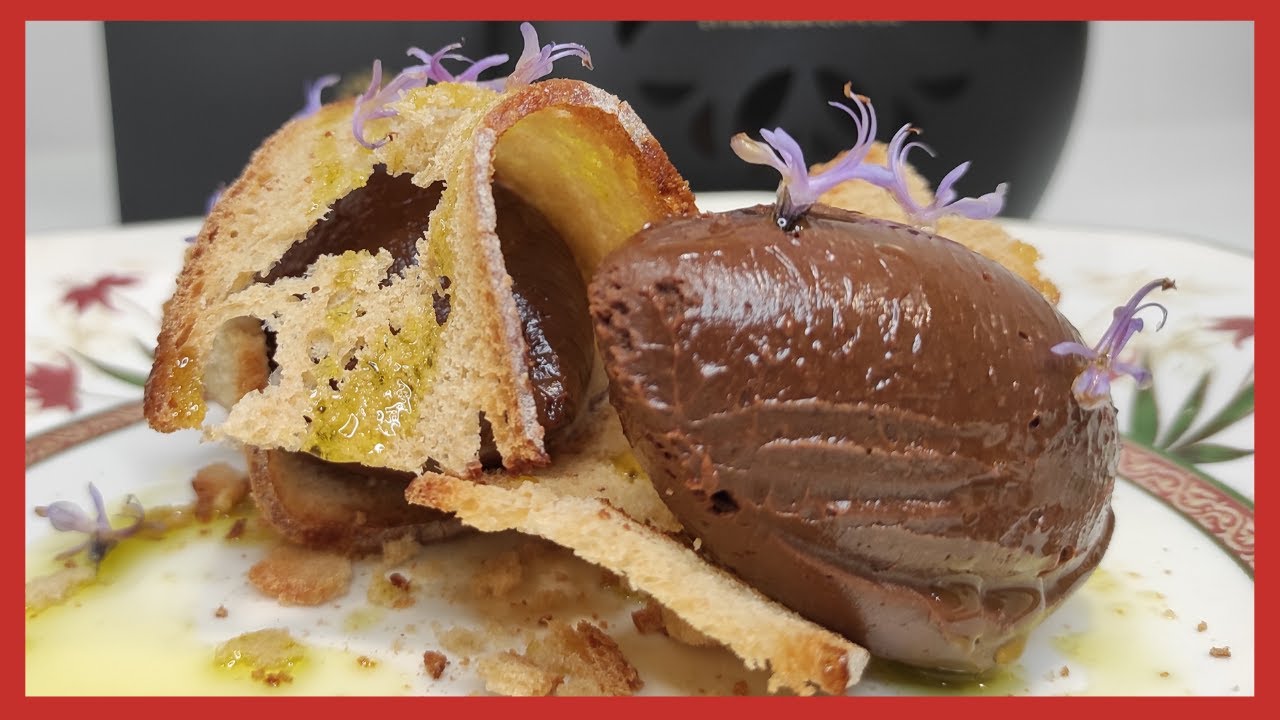 CREMOSO DE CHOCOLATE NEGRO PAN Y ACEITE