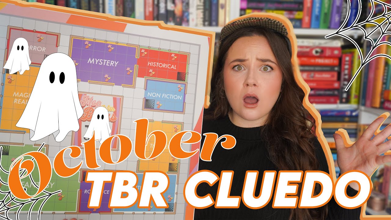let's read some OOKY SPOOKY books!🎃🕸️🕷tbr cluedo picks what i read! 🔎 october tbr - ep 38
