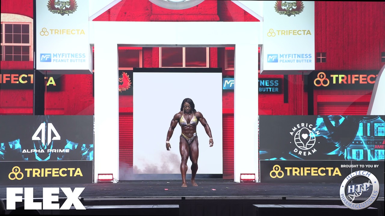 2021 Ms.Olympia  Andrea Shaw Posing Routine
