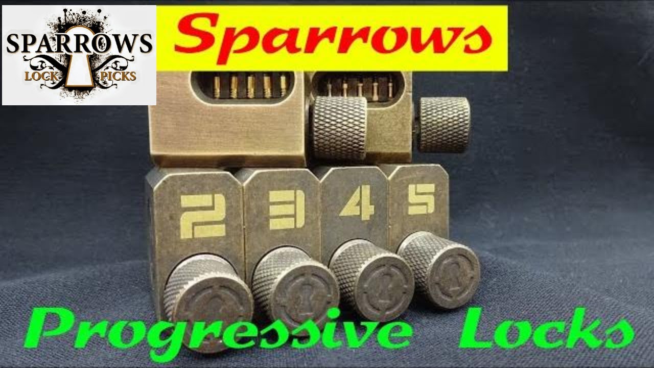 (1155) Обзор: Тренировочные замки и спусковые крючки Sparrows PROGRESSIVE