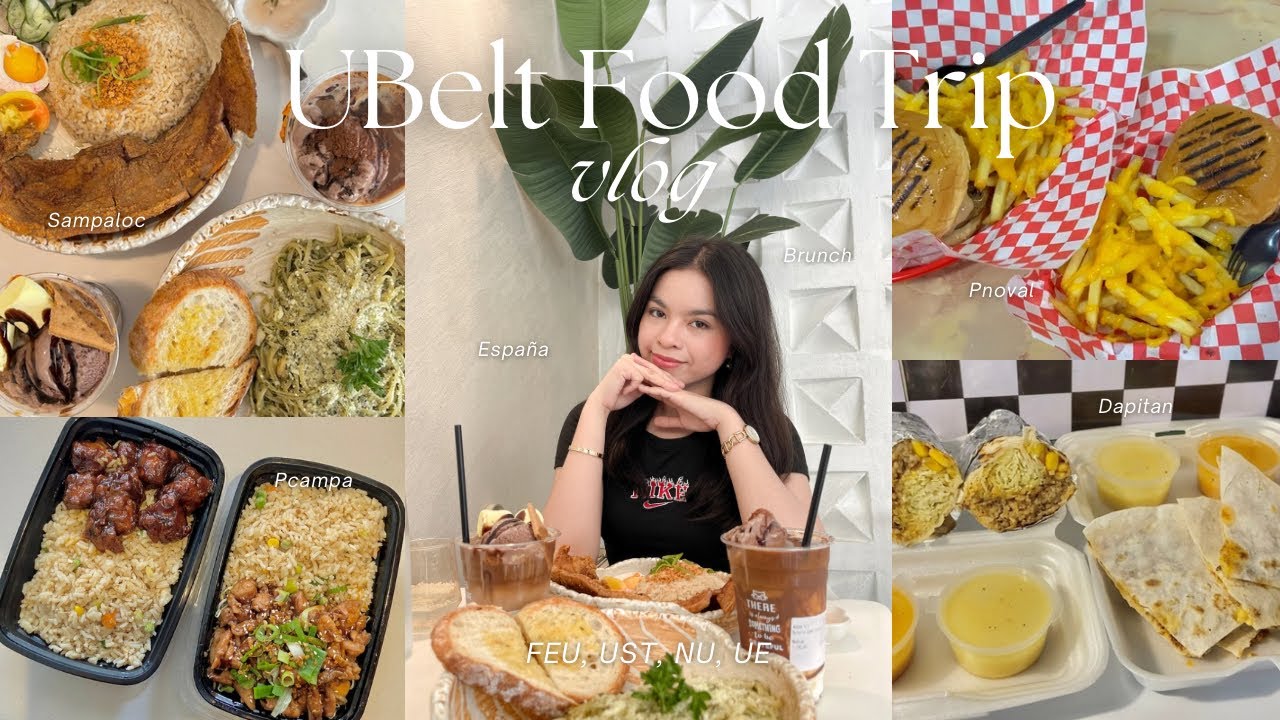 U-Belt Food Trip 🍜 | Affordable Student Meals Near FEU, UST, NU, UE Manila | Ramen, Sushi, BBQ, etc