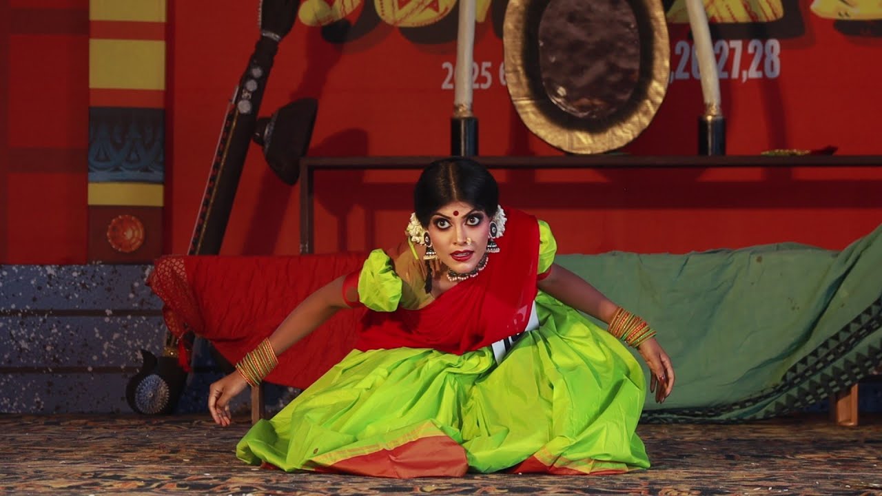 നാഗവല്ലി - Folk dance - Aleena Sunil - Kannur University Union Kalolsavam 2025