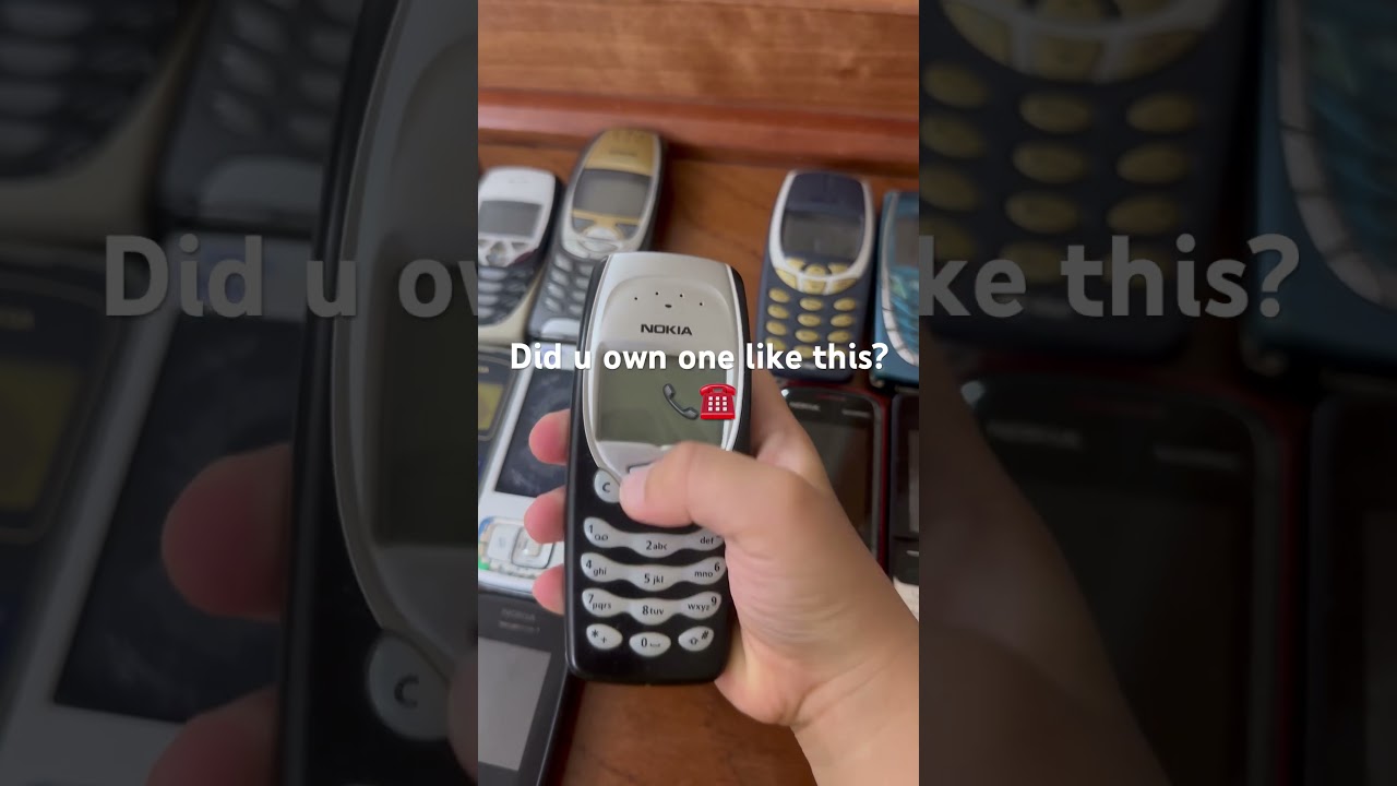 Did u own one like this? 📞☎️ #nokia3315 #nostalgia #retronokia #classic