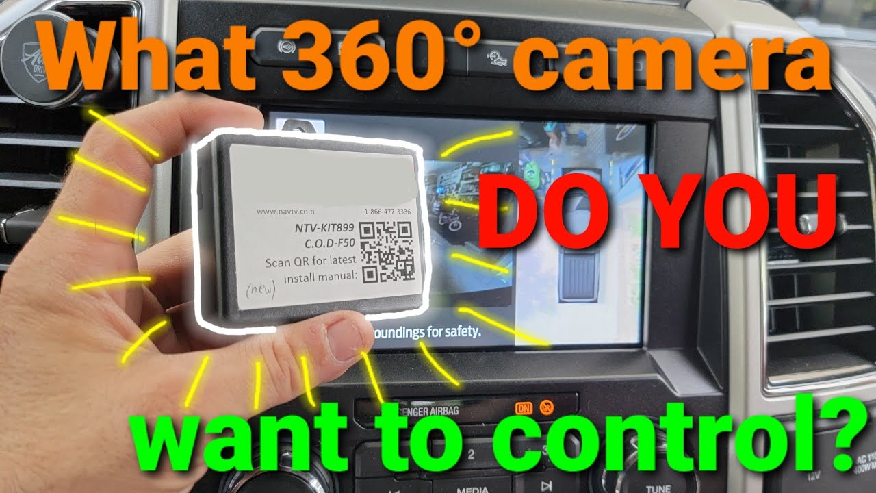 Функция FORD 360° CAMERA | КАК | управлять камерами ВСЕГДА F150 F250 F350 F450