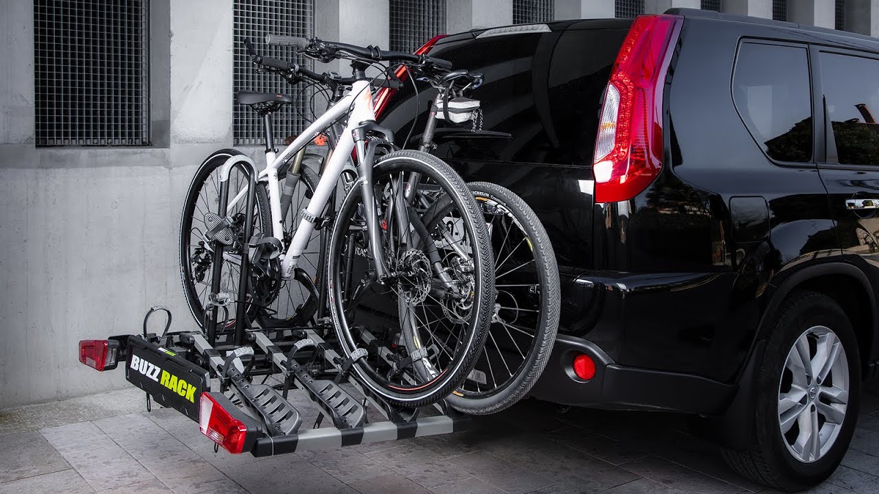 Buzz Rack Eazzy 4 Porte-vélo attelage - pliable - 4 vélos