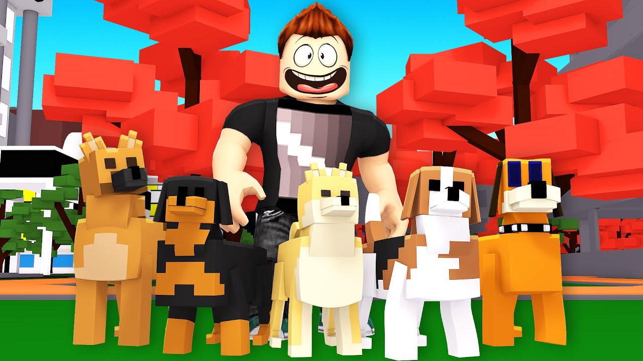 ADOPTOWAŁEM WSZYSTKIE PIESKI w ROBLOX! (Pet Simulator)