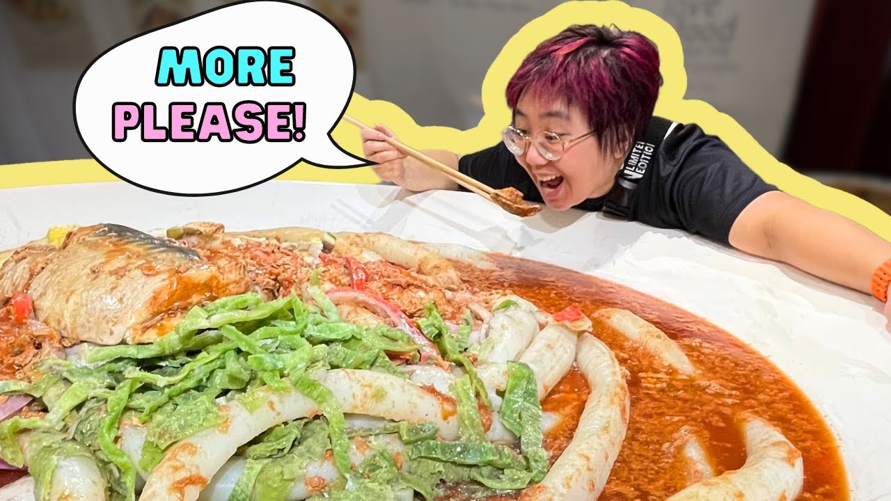 THIS LAKSA is so DELICIOUS, I could eat 100 MORE BOWLS!