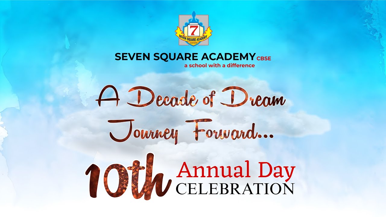 Seven Square Academy Naigaon 10th Annual day 2026 Live Stream