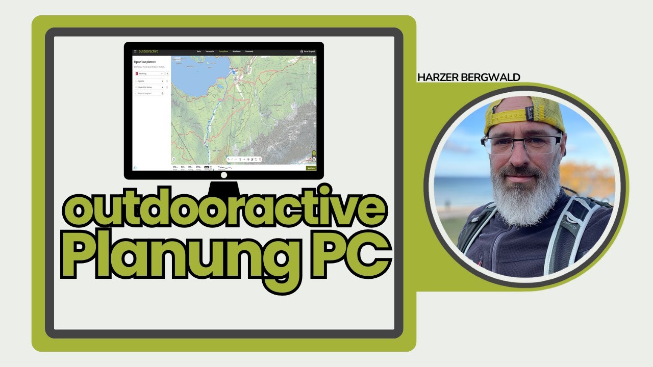 Routenplanung mit Outdooractive am PC