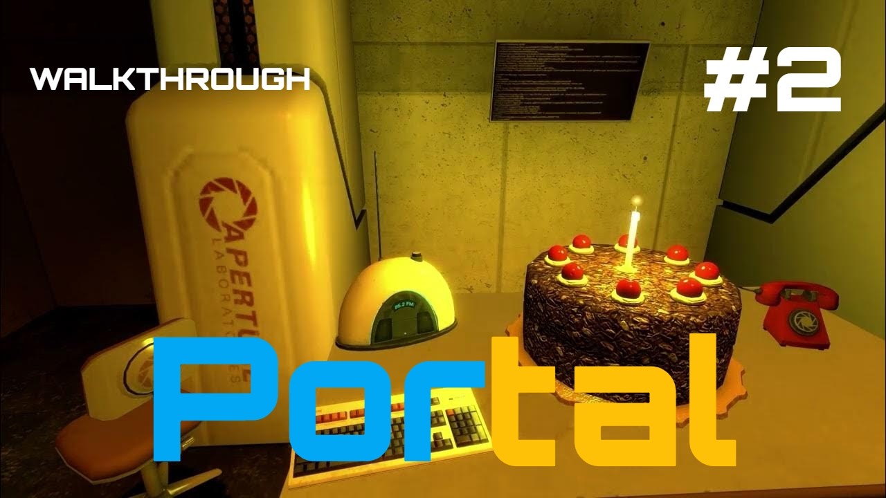 Тортик для Челл | играем в Portal #2 | ФИНАЛ