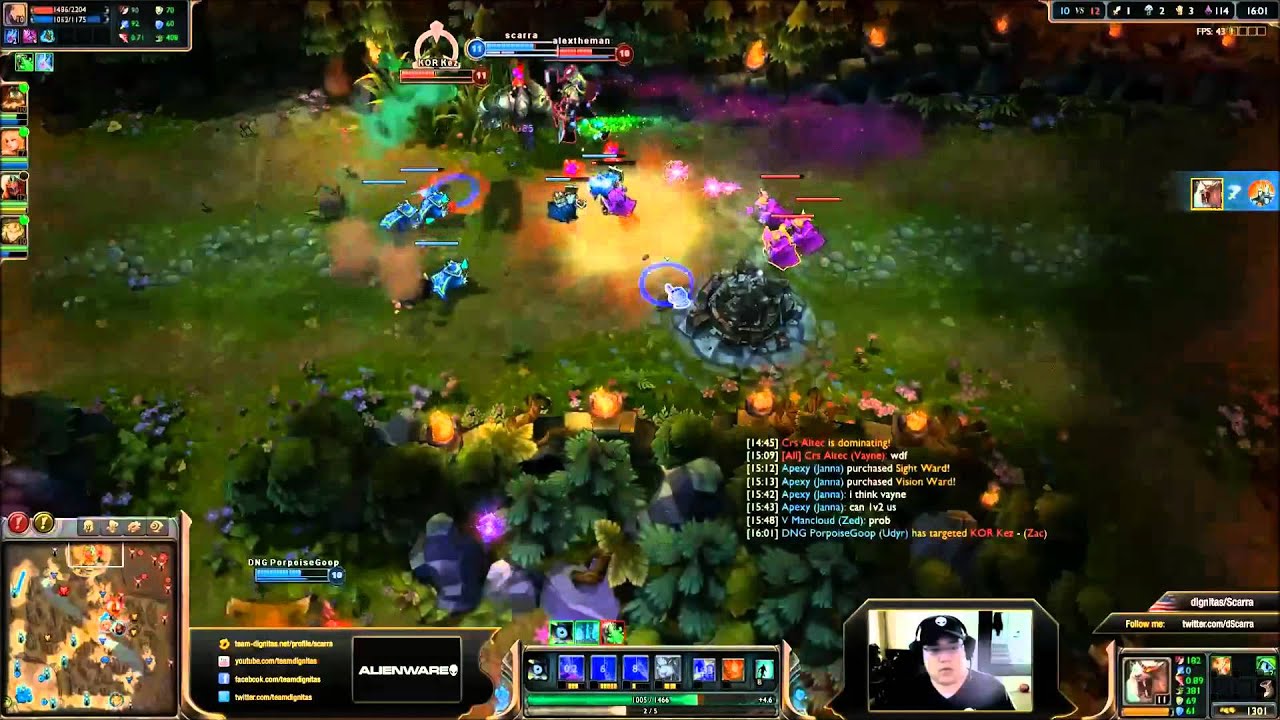 Scarra - Rengar Top, Season 3 (Diamond 1)