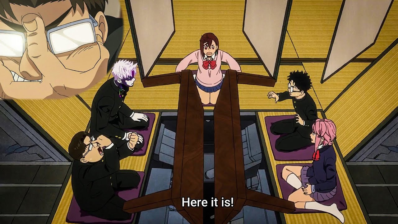 The King's Power Move: Reality Bent Mecha House Buddha Bullsh*t - Anime Badass Moment - Dan Da Dan
