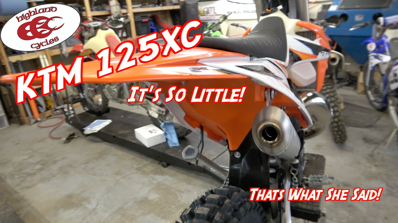 2021 KTM 125XC : It's So Tiny!