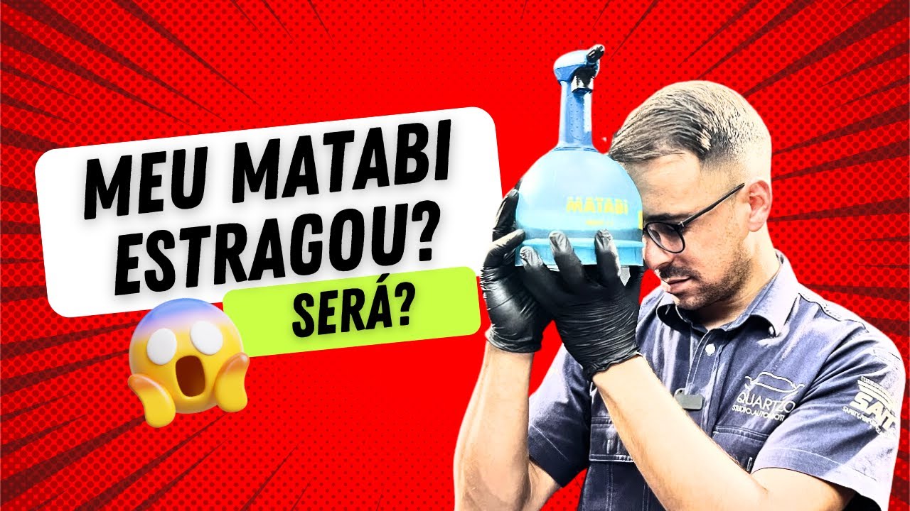 PROBLEMAS COM O PULVERIZADOR MATABI?