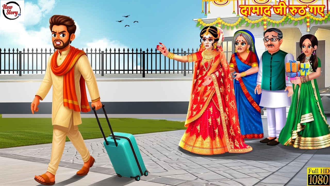 दामाद जी रुठ गए | Damad Ji Rooth Gaye | Hindi Kahani | Moral Stories | Hindi Cartoon | Hindi Story