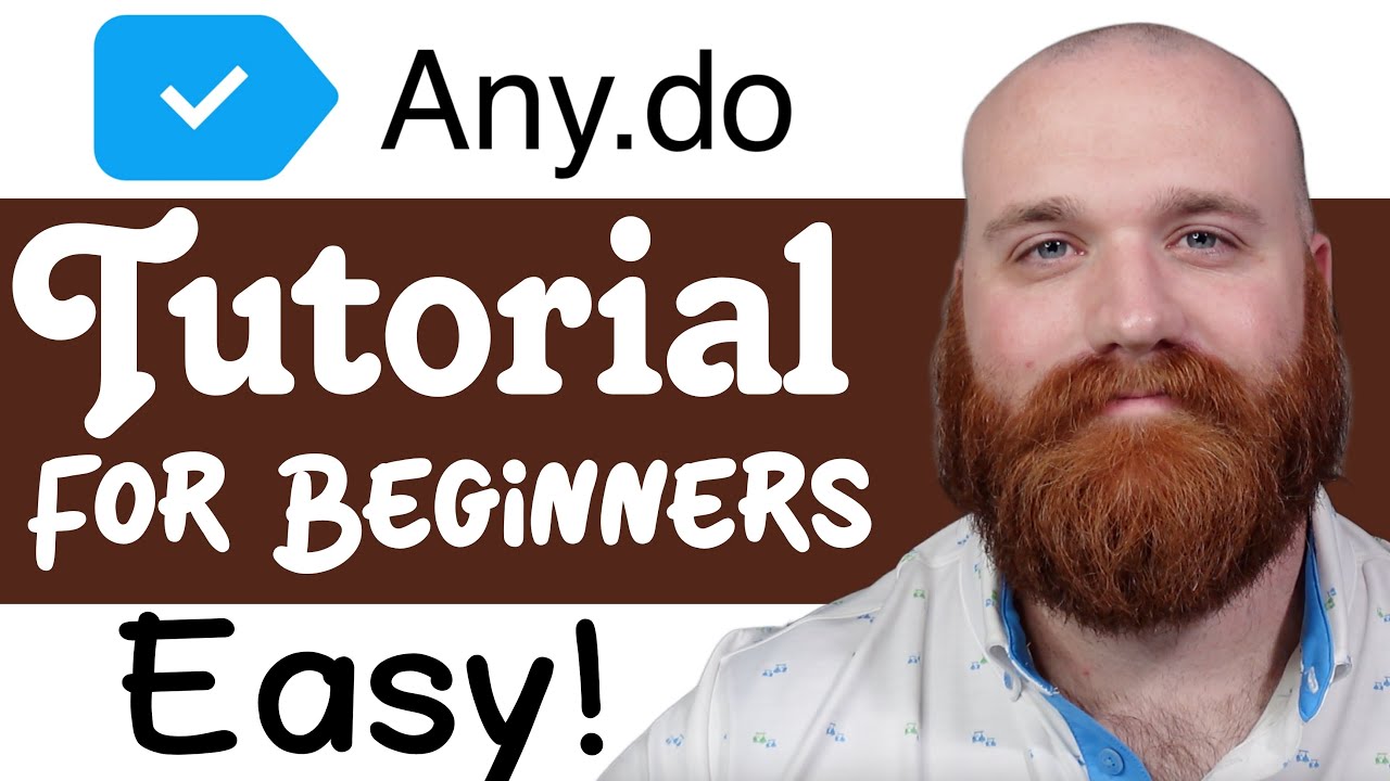 Any.Do Tutorial For Beginners | How To Use Any.Do