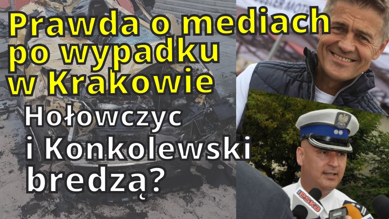 To obrzydliwe. Prawda o mediach po wypadku w Krakowie. Hołek i Konkol bredzą?