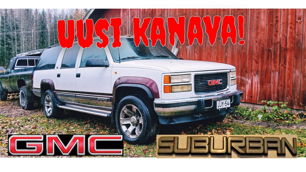 Uusi projekti GMC Suburban K2500 6.5td 4x4 1995