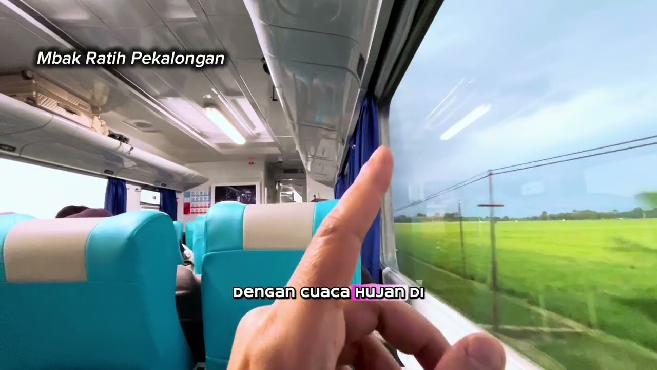Kereta Api Kamandaka Eksekutif Tegal - Semarang Menjelang Liburan Lebaran Maret 2026 #keretaapi 