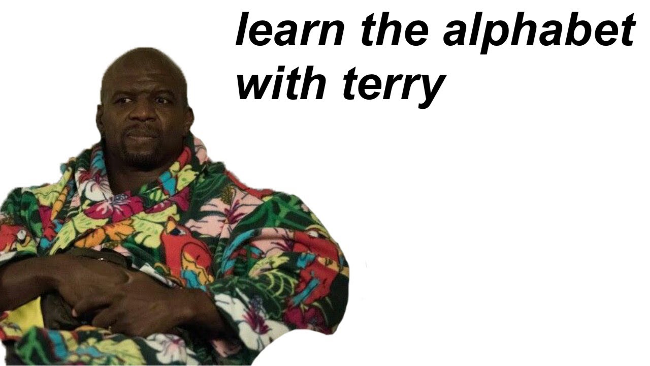 learn the alphabet with terry jeffords