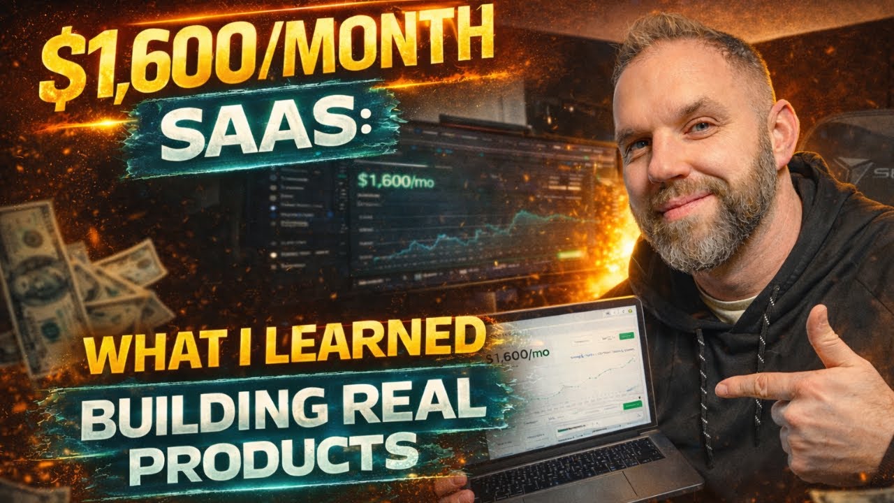 SaaS-проект за 1600 долларов в месяц: чему я научился, создавая реальные продукты.