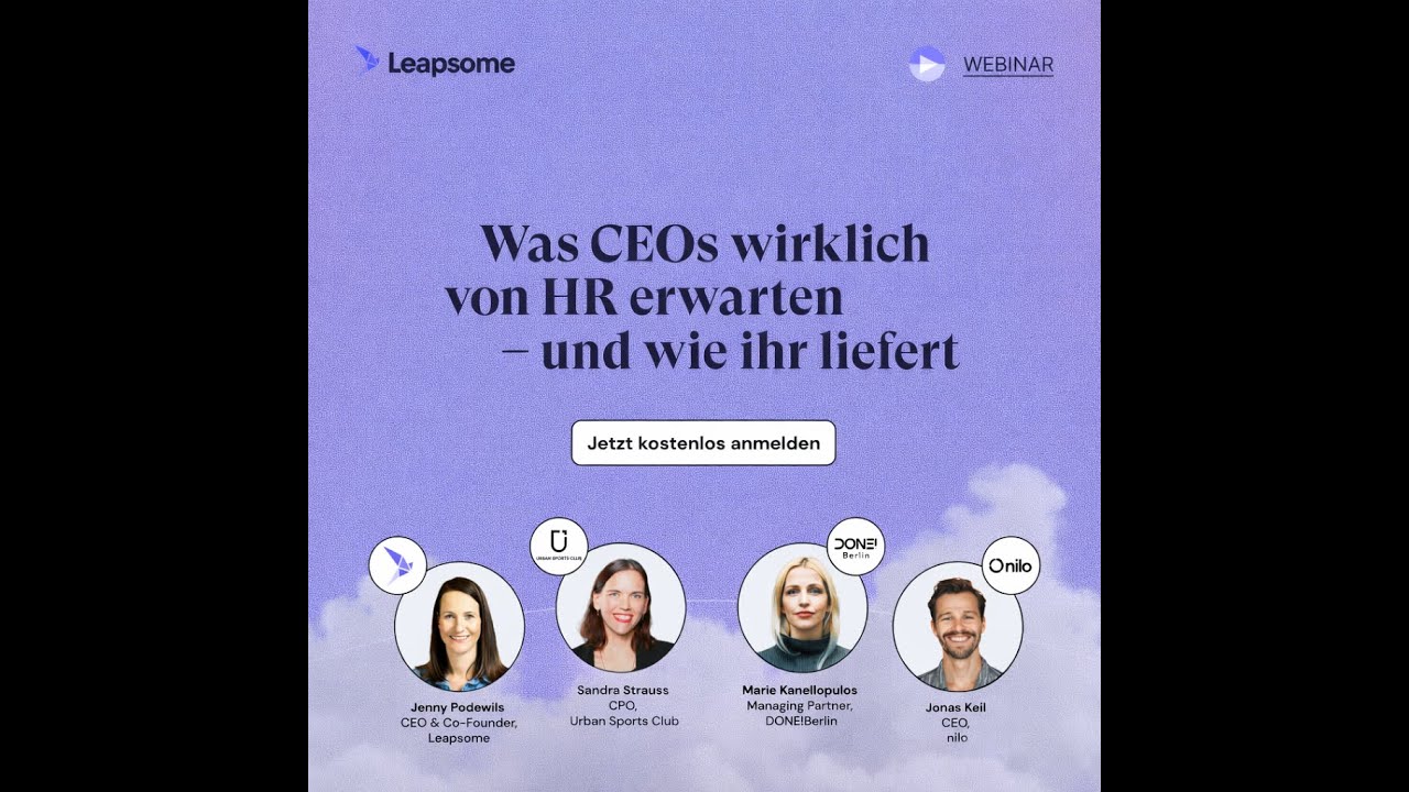 Was CEOs wirklich von HR erwarten - und wie ihr liefert