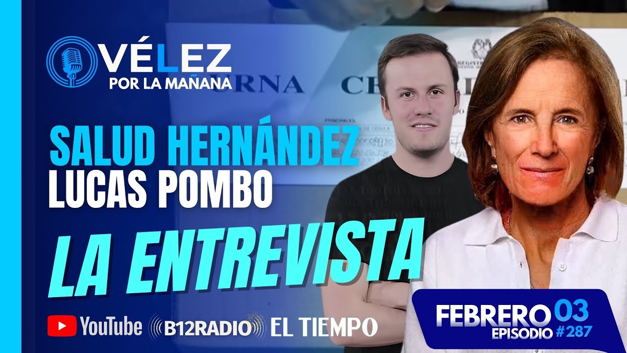 🔊La reunión Petro Trump | Salud Hernández - Lucas Pombo | Velez por la mañana