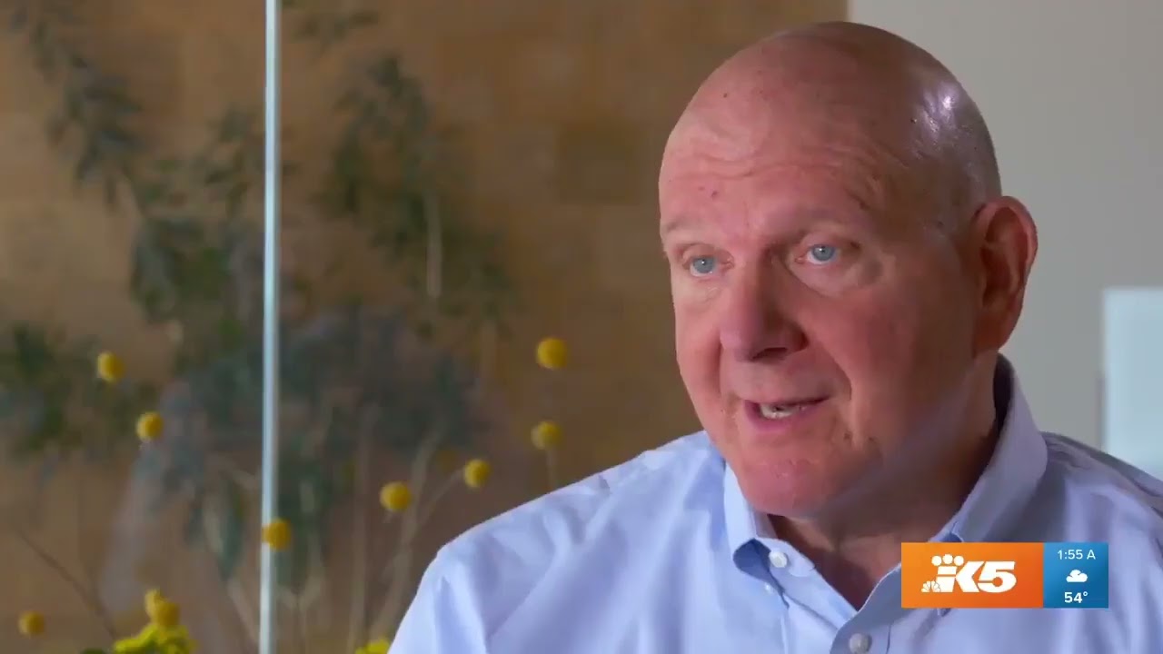 Behind the scenes with Steve Ballmer and King 5 News