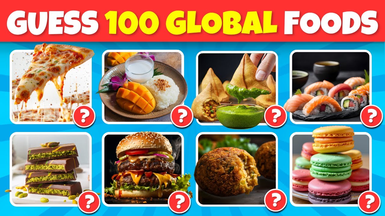 Guess The INTERNATIONAL Food in 3 Seconds 🍣🤔 | 100 Popular Foods & Meals