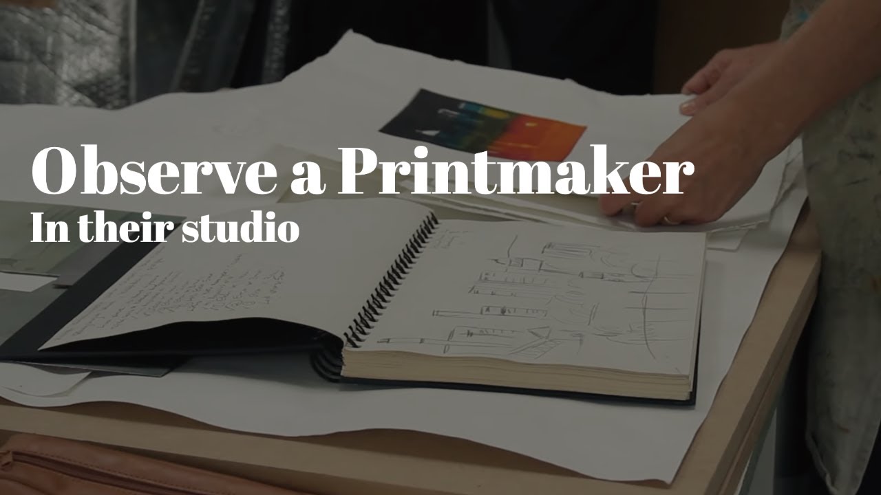 Observe a Printmaker | Etcher in their Studio