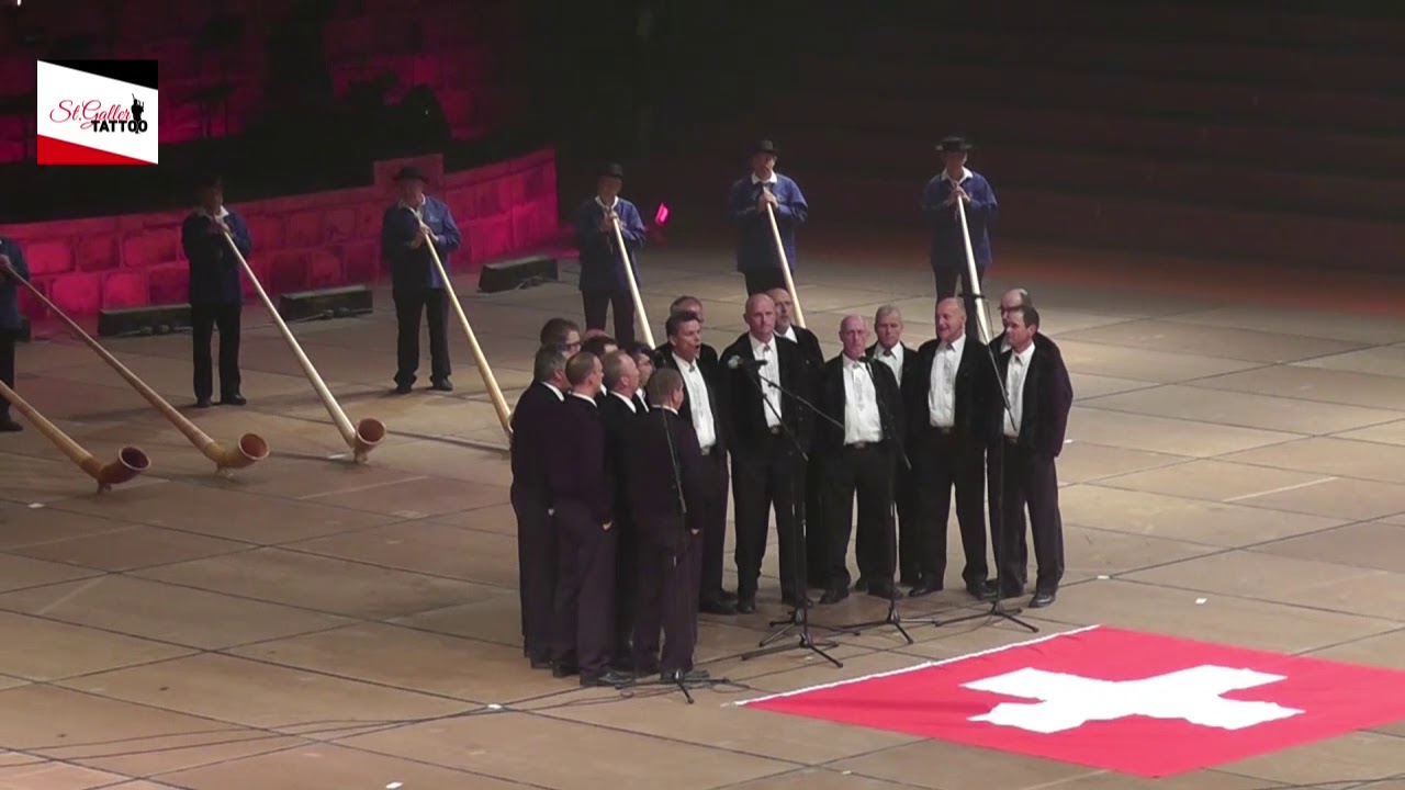Jodelch&ouml;rli Alpsteinblick live @ military tattoo Switzerland