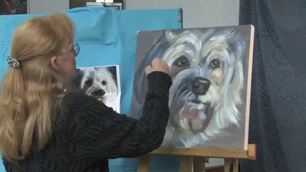 Dog Demonstration Art Instruction Video