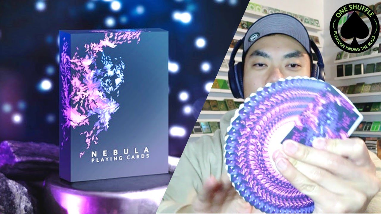 OneShuffle Deck Review - Nebula playing cards